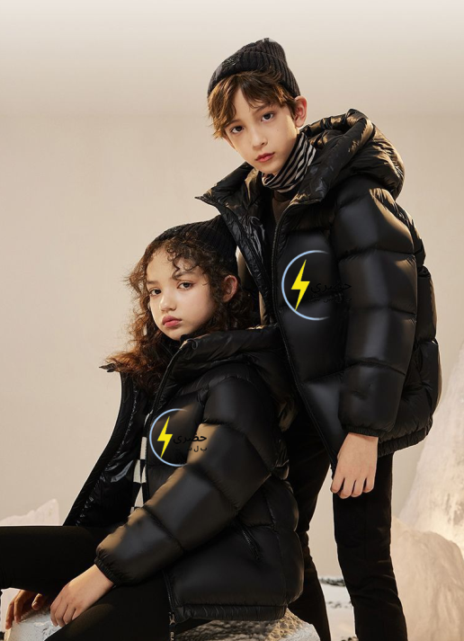 New thick winter black diamond jacket for men, women and children